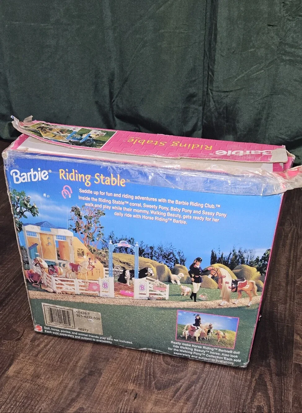 Vintage Barbie Riding Stable